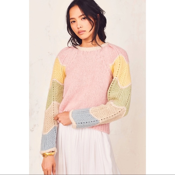 LOVESHACKFANCY Aspyn Sweater Size XS - Picture 2 of 7